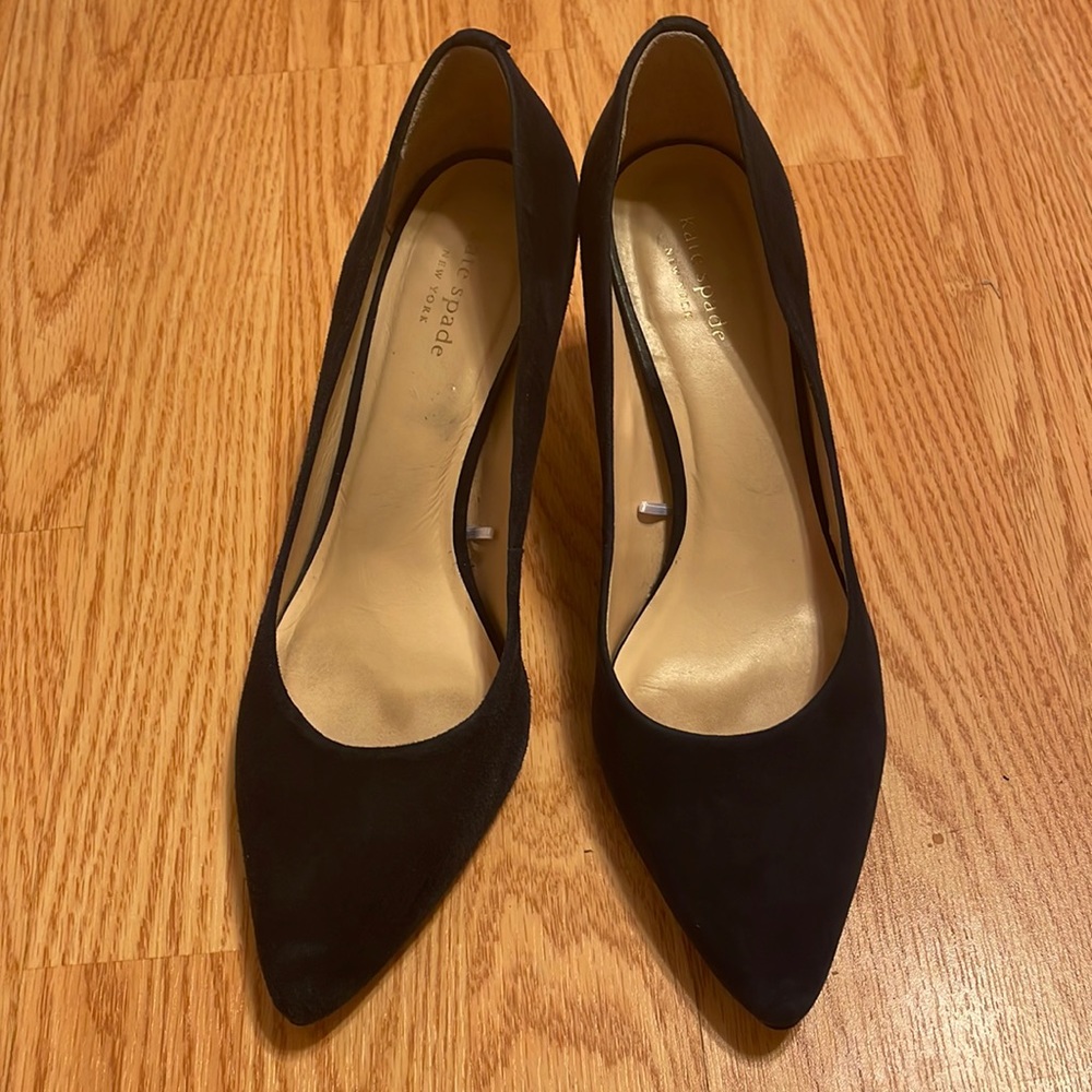 EUC navy blue Kate Spade pumps sz 10